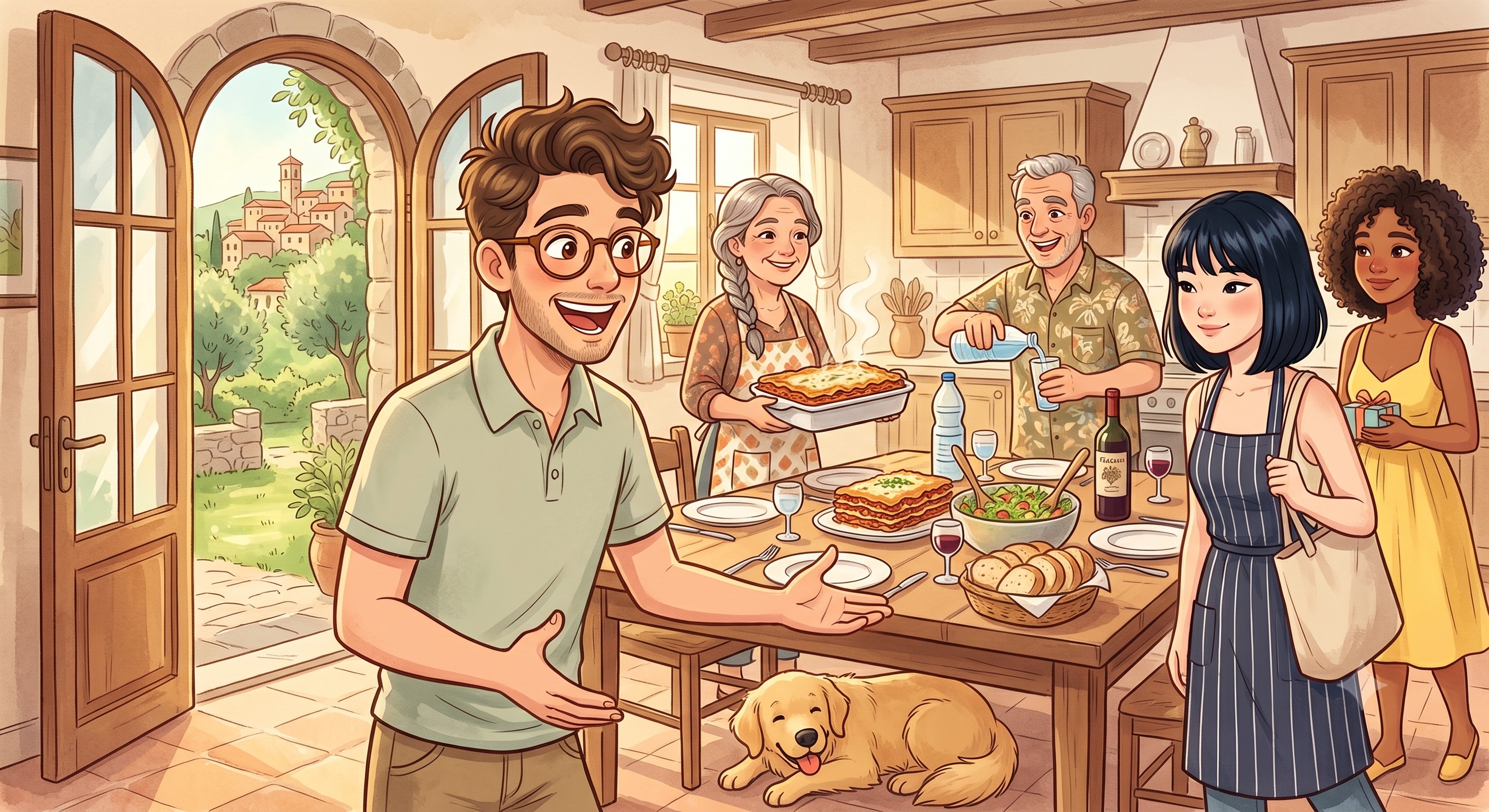 A House Tour at Sunday Lunch